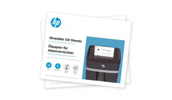 HP 9133 paper shredder accessory 12 pc(s) Lubricant sheets