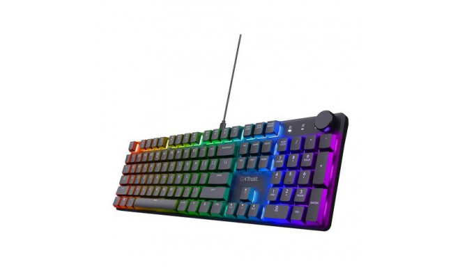 Trust GXT 866 Torix keyboard Gaming USB QWERTY Nordic Black