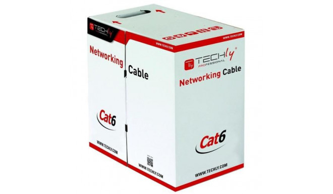 Techly ITP-C6U-RI networking cable Grey 305 m Cat6 U/UTP (UTP)