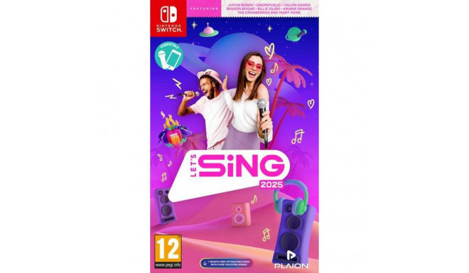 GAME Let&#039;s Sing 2025 Standard English Nintendo Switch