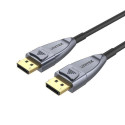 UNITEK C1617GY DisplayPort cable 15 m Black, Silver