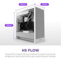 NZXT H5 Flow Midi Tower White