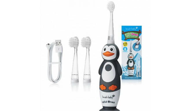 Brush-Baby BRB240 electric toothbrush Child Grey, Orange, White