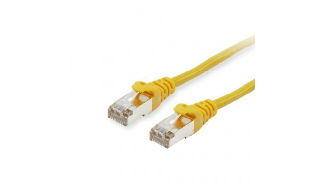 Equip Cat.6A S/FTP Patch Cable, Yellow, 1.5m