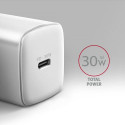 Axagon ACU-PD30W wall charger 1x QC3.0/AFC/FCP/PD type-C 30W white Mobile phone, Smartphone, Smartwa