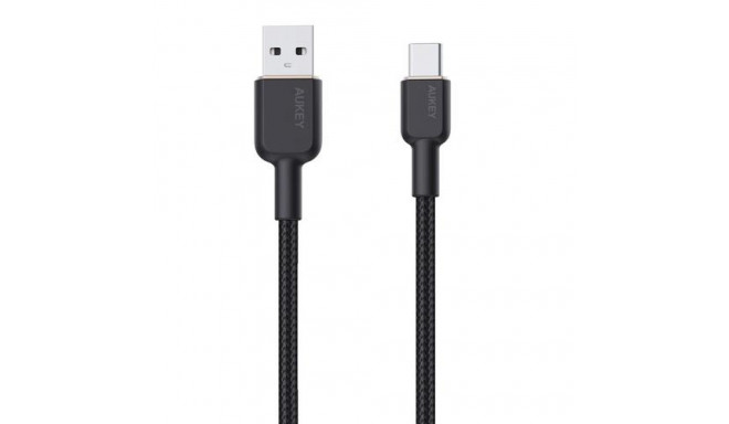 AUKEY CB-NAC1 USB cable 1 m USB A USB C Black