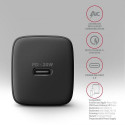 Axagon ACU-PD20 wall charger 1x QC3.0/AFC/FCP/PD type-C, 20W, black Mobile phone, Smartphone, Smartw