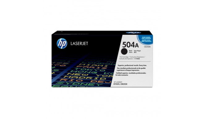 HP 504A Black Original LaserJet Toner Cartridge