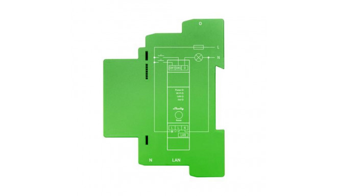 Shelly Pro Dimmer 1PM Built-in Blue, Green, Grey