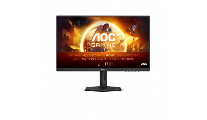 AOC Q27G4X LED display 68.6 cm (27&quot;) 2560 x 1440 pixels Quad HD LCD Black