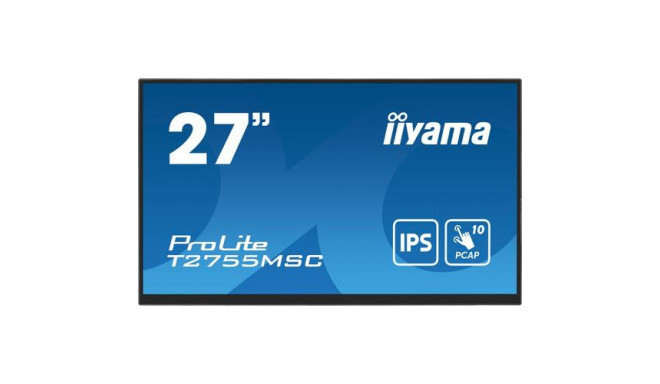 iiyama ProLite T2755MSC-B1 computer monitor 68.6 cm (27&quot;) 1920 x 1080 pixels Full HD LED To