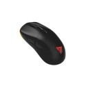 Savio RIFT BLACK gaming RGB Dual Mode mouse Ambidextrous Bluetooth + USB Type-A Optical 300 DPI