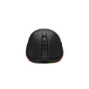 Savio RIFT BLACK gaming RGB Dual Mode mouse Ambidextrous Bluetooth + USB Type-A Optical 300 DPI