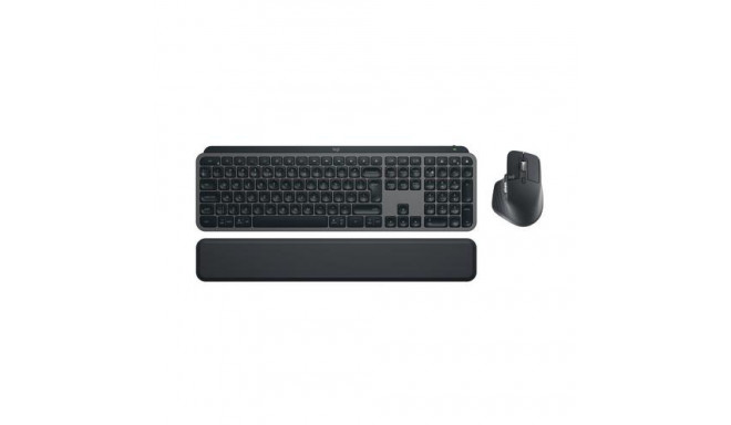 Logitech MX Keys S Combo keyboard Mouse included Office RF Wireless + Bluetooth QWERTY US Internatio