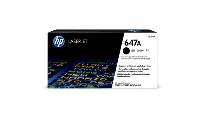 HP 647A Black Original LaserJet Toner Cartridge