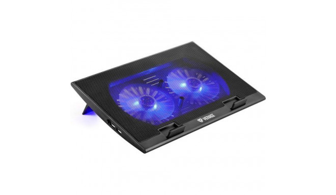 YENKEE YSN 120 laptop cooling pad 43.2 cm (17&quot;) Black, Blue