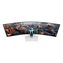 Samsung G93SC computer monitor 124.5 cm (49&quot;) 5120 x 1440 pixels Dual QHD OLED Silver