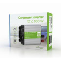 Gembird EG-PWC300-01 power adapter/inverter Auto 300 W Grey