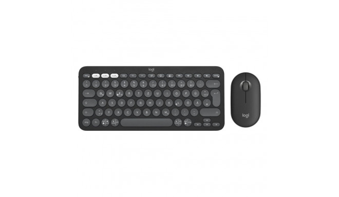 Logitech Mouse and keyboard set 920-012239 / Pebble 2 Combo Black