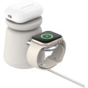 "Belkin BOOST CHARGE PRO 2in1 Ladedock mit MagSafe, 15W, sand"