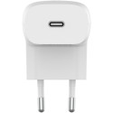 "Belkin Dual 20W USB-C Ladegerät incl. Lightning, weiß"