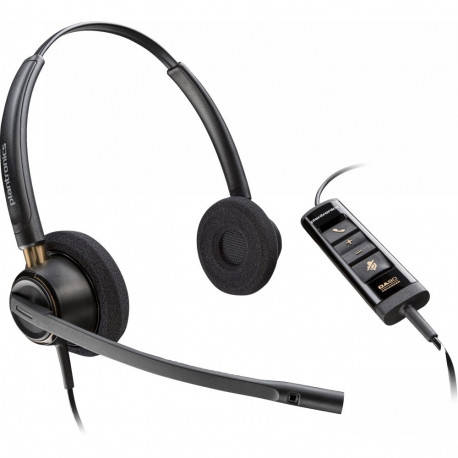 "HP Poly Headset EncorePro 525 binaural USB-A & USB-C"