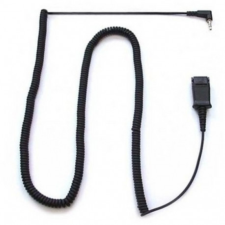 "HP Poly Adapterkabel (3m). 2.5mm-KLinke auf QD. Spiralkabel"
