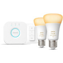 "Philips Hue White Ambiance E27 8W 2er Starter Set inkl DS"