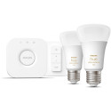 "Philips Hue White Ambiance E27 8W 2er Starter Set inkl DS"