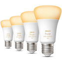 "Philips Hue White Ambiance E27 Viererpack 4x570lm 60W"