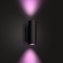 "Philips Hue White & Color Ambiance Appear Wandleuchte rund Schwarz 1200lm"