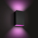 "Philips Hue White & Color Ambiance Resonate Wandleuchte Schwarz 1200lm"