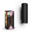 "Philips Hue White & Color Ambiance Appear Wandleuchte rund Schwarz 1200lm"