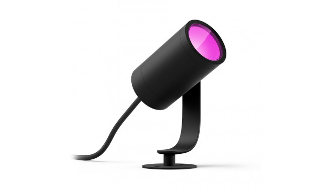 "Philips Hue White & Color Ambiance Lily Spot 1 flg. Verlängerung Schwarz 700lm"