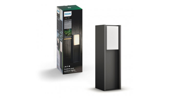 "Philips Hue Turaco Sockel Anthr HueWh 800lm"