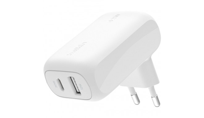 "Belkin BOOST CHARGE 42W Dual Ladegerät mit PD+PPS, w"