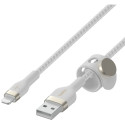 "Belkin PRO Flex Lightning/USB-A Kabel, Apple zert., 3m, weiß"