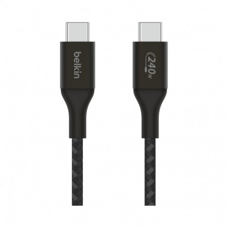 "Belkin BOOST CHARGE 240W USB-C auf USB-C Kabel, 2m, schwarz"