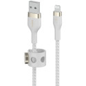 "Belkin PRO Flex Lightning/USB-A Kabel, Apple zert., 2m, weiß"