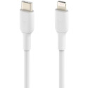 "Belkin BOOST CHARGE™ Lightning auf USB-C Kabel, 2m, weiß"