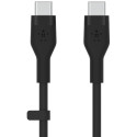 "Belkin Flex USB-C/USB-C Kabel, Schnellladen bis 60W,2m schwarz"