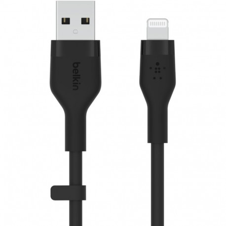 "Belkin Flex Lightning/USB-A, Apple zert., 1m, schwarz"