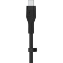 "Belkin Flex USB-C/USB-C Kabel, Schnellladen bis 60W,2m schwarz"