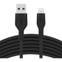 "Belkin Flex Lightning/USB-A, Apple zert., 1m, schwarz"