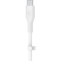 "Belkin Flex USB-C/USB-C Kabel, Schnellladen bis 60W, 2m, weiß"