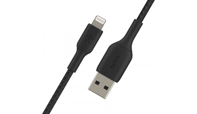 "Belkin Lightning Lade/Sync Kabel ummantelt mfi 1m schwarz"