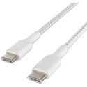 "Belkin geflochtenes USB-C / USB-C-Kabel 2m, weiss"