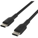 "Belkin geflochtenes USB-C / USB-C-Kabel 0,15m, schwarz"