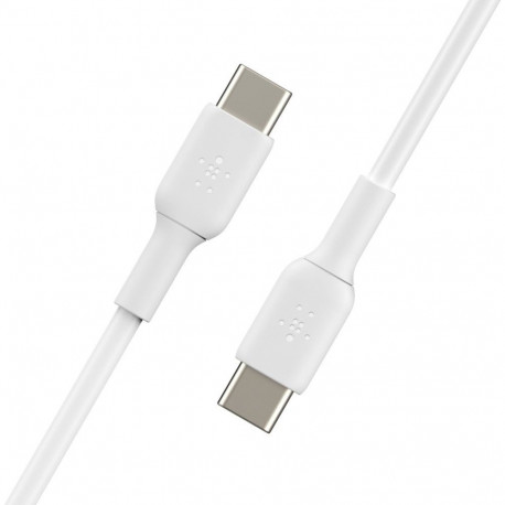 "Belkin USB-C/USB-C Kabel PVC, 1m, weiß"
