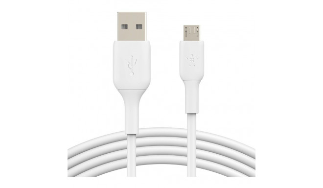 "Belkin Micro-USB/USB-A Kabel PVC, 1m, weiß"